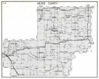 Meade County, Upper Red Owl, Highland, Lakeside, Avance, Faith, Ash, Royal, South Dakota State Atlas 1930c